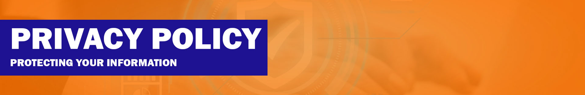 Privacy Policy Banner